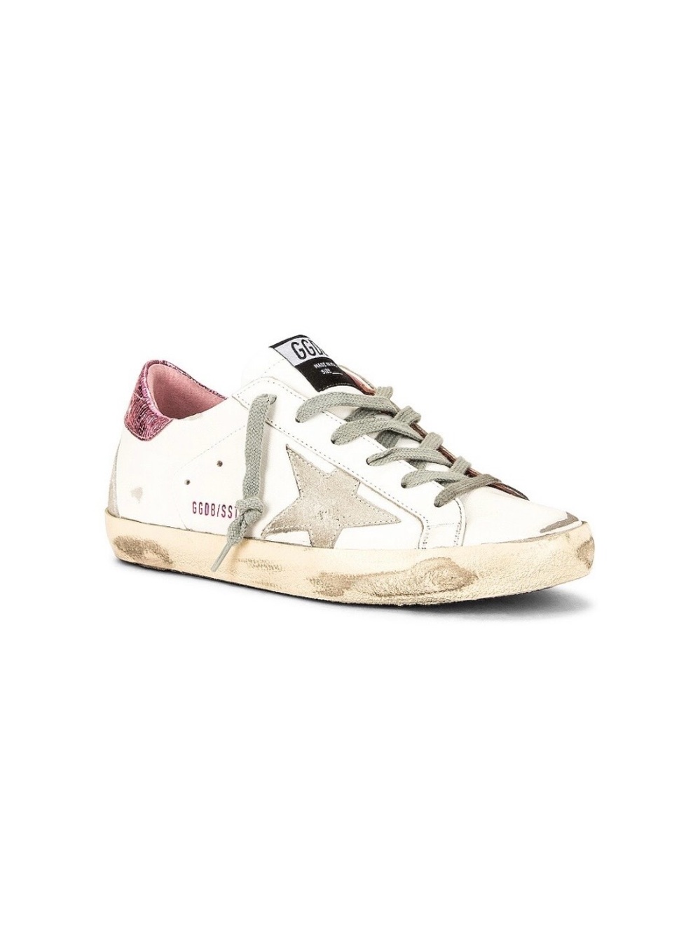 Golden Goose Superstar Sneakers in White, Ice &
Pink EU38